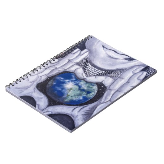 Earth Day Mother Notizblock (Linke Seite)