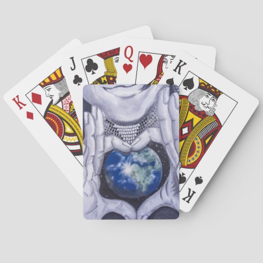 Earth Day Mother Spielkarten (Rückseite)