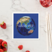 Earth Day Napkins Serviette (Beispiel)