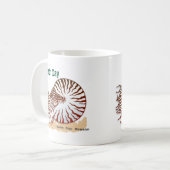 Earth Day Nautilus Coffee Tasse (Vorderseite Links)