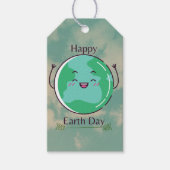 Earth Day Party Geschenkanhänger (Vorderseite)