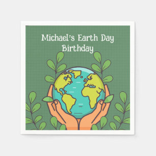 Earth Day Party Serviette