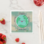 Earth Day Party Serviette (Beispiel)