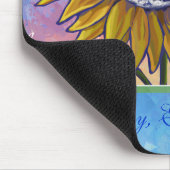 Earth Day, Pflanze eine Blume Mousepad (Ecke)