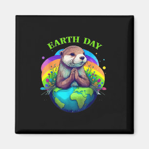 Earth Day Planet Jahrestag Erde Tag Wo Magnet