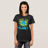 Earth Day Planet Vegan Animals Environment Generic T-Shirt (Vorne ganz)
