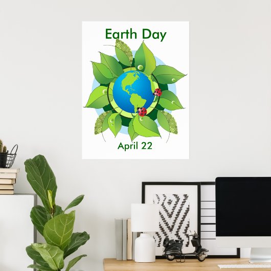 Earth Day Poster (Heimbüro)