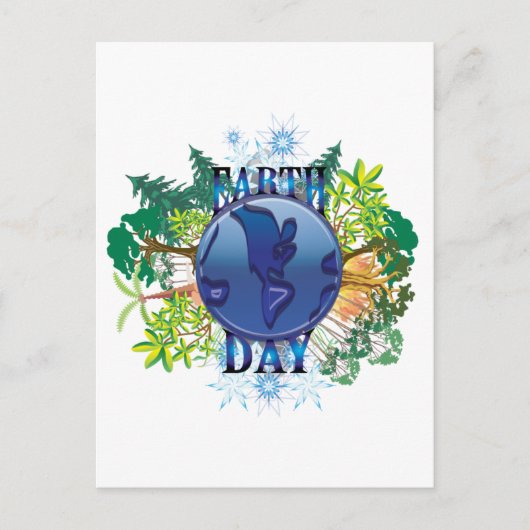 Earth Day Postkarten | Earth Day Postcard (Vorderseite)