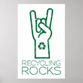 Earth Day: Recycelnd Steine! Poster (Vorne)