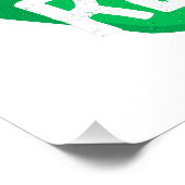 Earth Day Reduce Wiederuse Recycle Mobius Loop Pos Poster (Ecke)