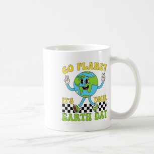Earth Day Restore Earth Nature Planet Niedlich Ear Kaffeetasse