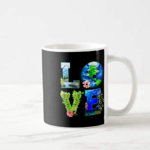 Earth Day Restore Earth Nature Planet Niedlich Ear Kaffeetasse