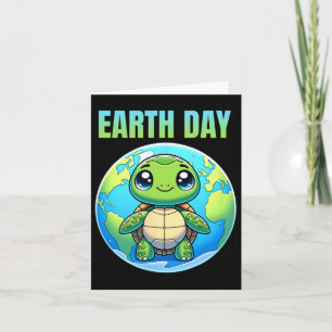 Earth Day Restore Earth Turtle 2025 Karte