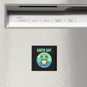 Earth Day Restore Earth Turtle 2025 Magnet (In Situ (Geschirrspüler))