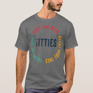 Earth Day Rettete die Bienen Pflanze Mehr Bäume re T-Shirt