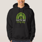 Earth Day Save Our Home Plant More Trees Go Plane Hoodie (Vorderseite)