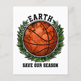 earth day save our season flyer