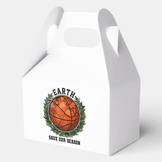 earth day save our season geschenkschachtel