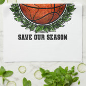 earth day save our season geschirrtuch (Gefaltet)