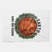 earth day save our season geschirrtuch (Horizontal)