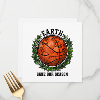 earth day save our season menükarte