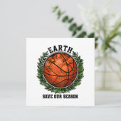 earth day save our season programm (Stehend Vorderseite)