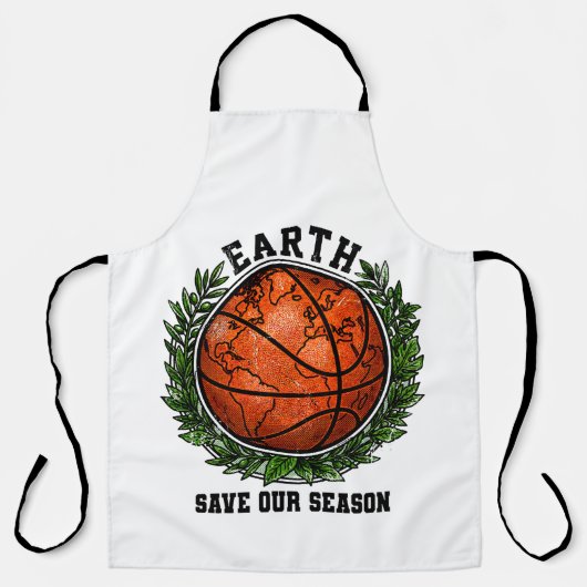 earth day save our season schürze (Vorderseite)