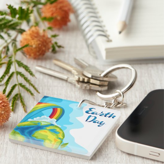 Earth Day Schlüsselanhänger (Vorderseite rechts)