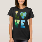 Earth Day Science Liebe Environmental Activism Mar T-Shirt (Vorderseite)