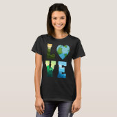 Earth Day Science Liebe Environmental Activism Mar T-Shirt (Vorne ganz)