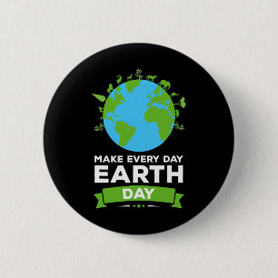 Earth Day Shirt Environment - Geschenke machen jed Button