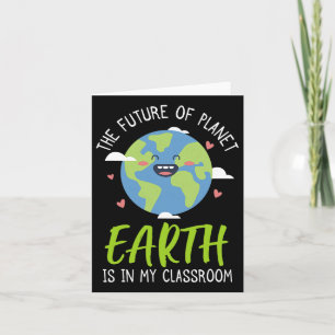 Earth Day Shirt Lehrer 2025 Die Zukunft des Planet Karte