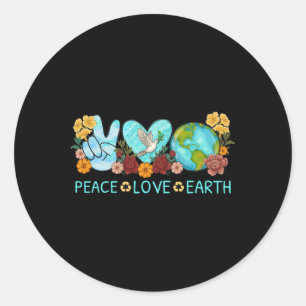 Earth Day Shirt Teacher Environment Day Recycelte Runder Aufkleber