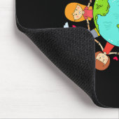 Earth Day Shirts Kinder Erde Tag Jugendmädchen Mousepad (Ecke)
