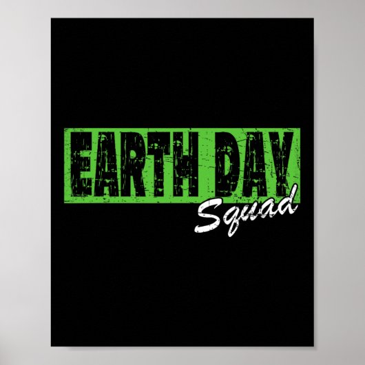 Earth Day Squad Shirt - 22. April Poster (Vorne)