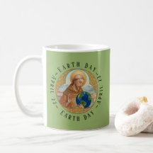 Earth Day & St. Francis of Assisi Coffee Tasse