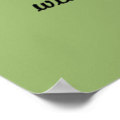 Earth Day & St. Francis of Assisi Poster (Ecke)