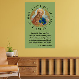 Earth Day & St. Francis of Assisi Poster