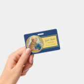 Earth Day & St. Francis of Assisi (Stil 2) Ausweis (Handheld)