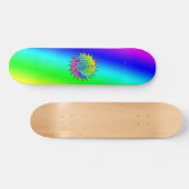 Earth Day ~ Sunburgh Skateboard Deck (Horizontal)