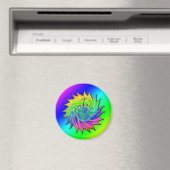 Earth Day ~ Sunburst Magnet (In Situ (Geschirrspüler))