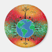 Earth Day ~ Sunrise Magnet (Vorne)