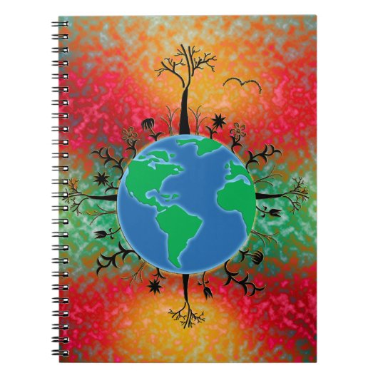 Earth Day ~ Sunrise Notizblock (Vorderseite)