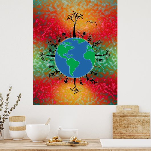 Earth Day ~ Sunrise Poster (Küche)