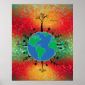 Earth Day ~ Sunrise Poster (Vorne)
