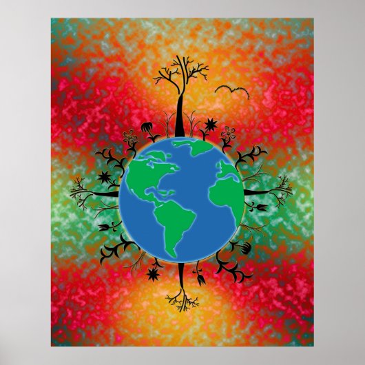 Earth Day ~ Sunrise Poster (Vorne)