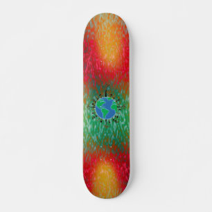 Earth Day ~ Sunrise Skateboard Deck