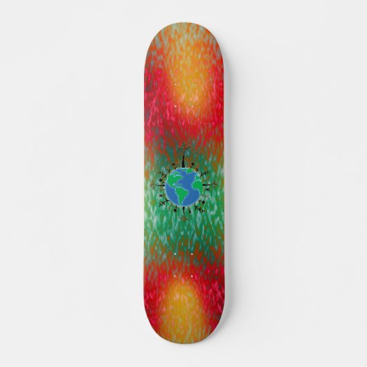 Earth Day ~ Sunrise Skateboard Deck (Vorne)