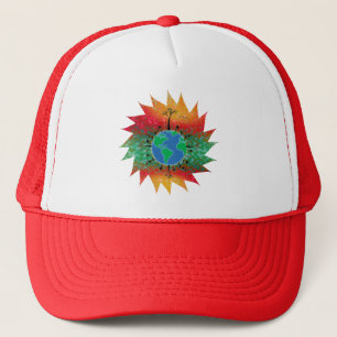 Earth Day ~ Sunrise Truckerkappe