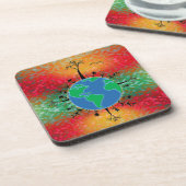 Earth Day ~ Sunrise Untersetzer (Linke Seite)